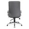 Officesource Merak Collection Executive High Back with Chrome Frame 1501VGR - alternate 3